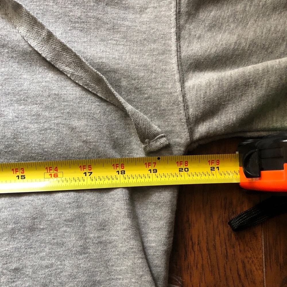 3 for $20 Grey Oversized Hoodie - Picture 5 of 8